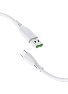 Totulife FLEX Series Cable Micro USB 3.0A 1M - White  - Image 2