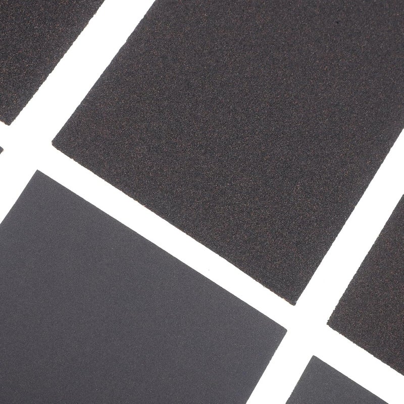 Waterproof Sanding Sheets 17pcs Assorted Grits 120-10000 Car Polishing Sandpaper for Metal and Wood Refinishing Automotive Wet Dry Abrasive Sheets - Image 3