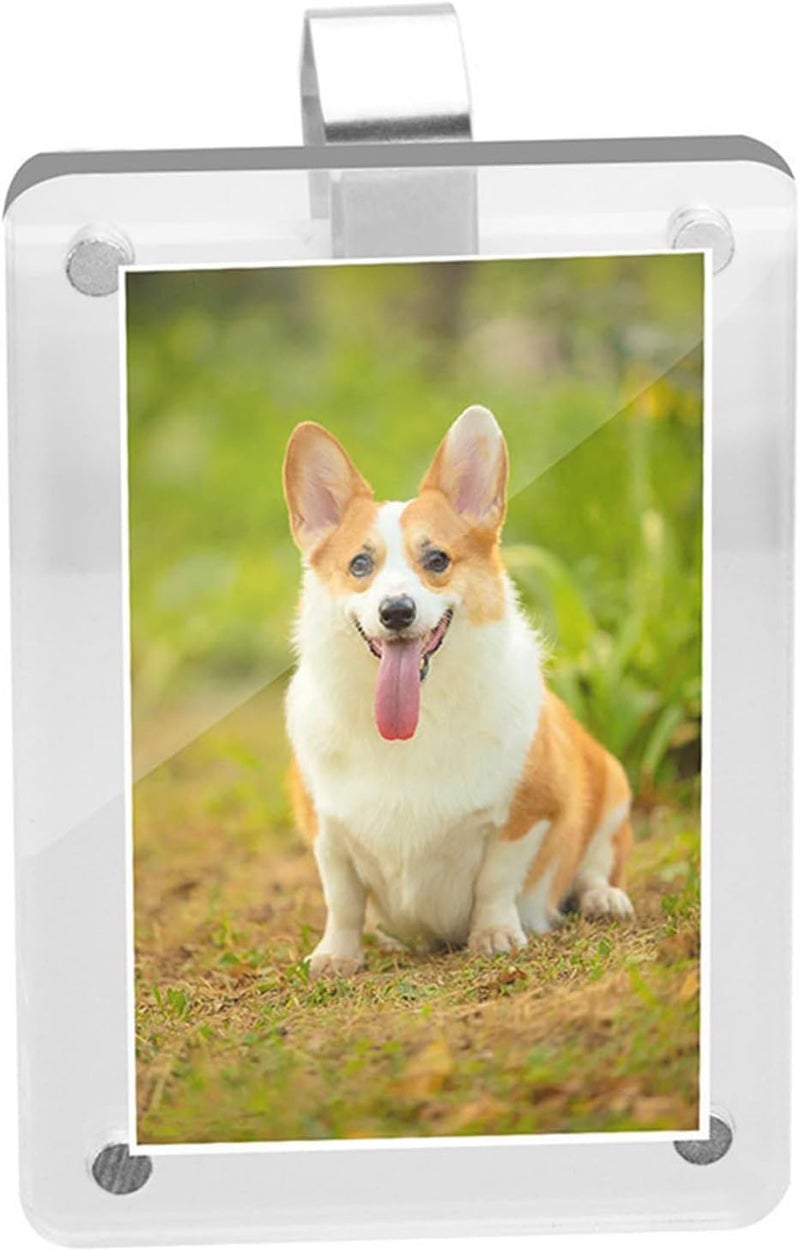 Acrylic Photo Frame for Car Sunvisor Simple Setup None Tools Needed for Displaying Memories and Organizing Small Items Securely Organizers Photo Frame - Image 5