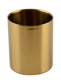 نيبمينينت كوب شراب بطبقة أحادية ذهبي 8.2 x 10سم  - Image 1