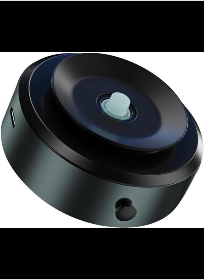 V2COM - Double-Sided Phone Holder: Innovative Dual Suction Cup and Magnetic Design, Magnetic Suction Phone Mount, Adjustable Cell Phone Mount (Black) - Image 1