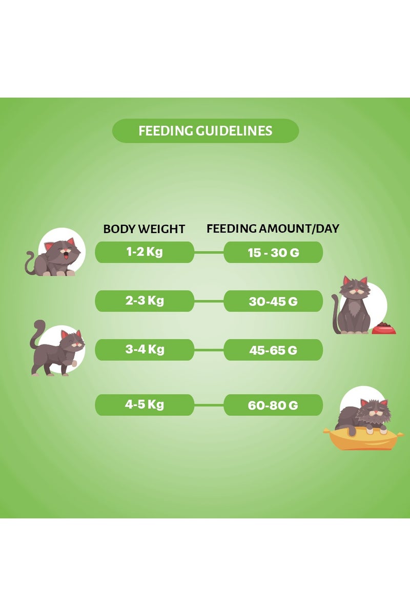 Grain Zero طعام جاف للقطط البالغة بالدجاج والخضروات - Image 3