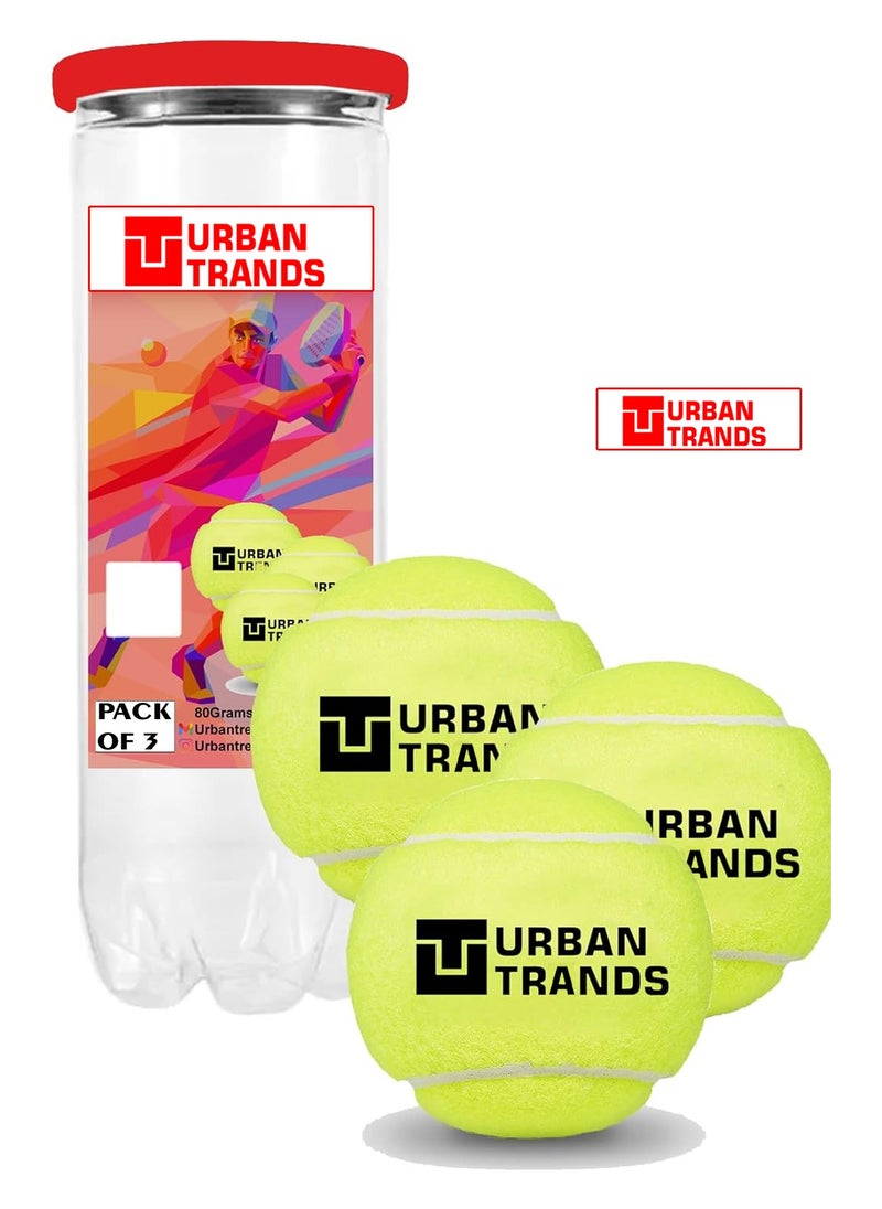 URBANTRANDS كرات تنس 80 × 3 عبوة من 3 قطع  - Image 1