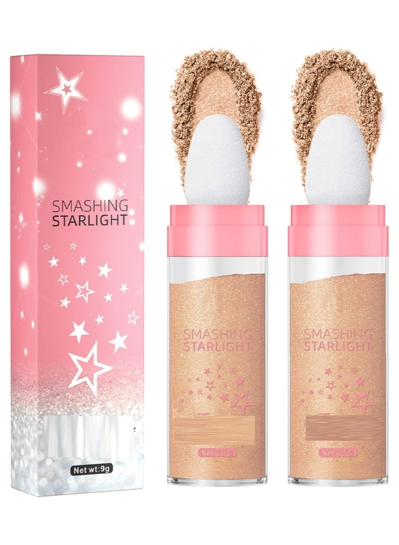 Generic Highlighter Makeup Stick, Body Glitter Powder - Shade 03 Fairy Powder  - Image 1