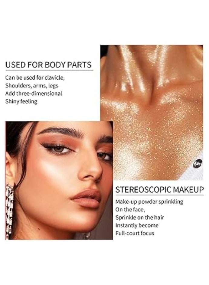 Generic Highlighter Makeup Stick, Body Glitter Powder - Shade 03 Fairy Powder  - Image 3