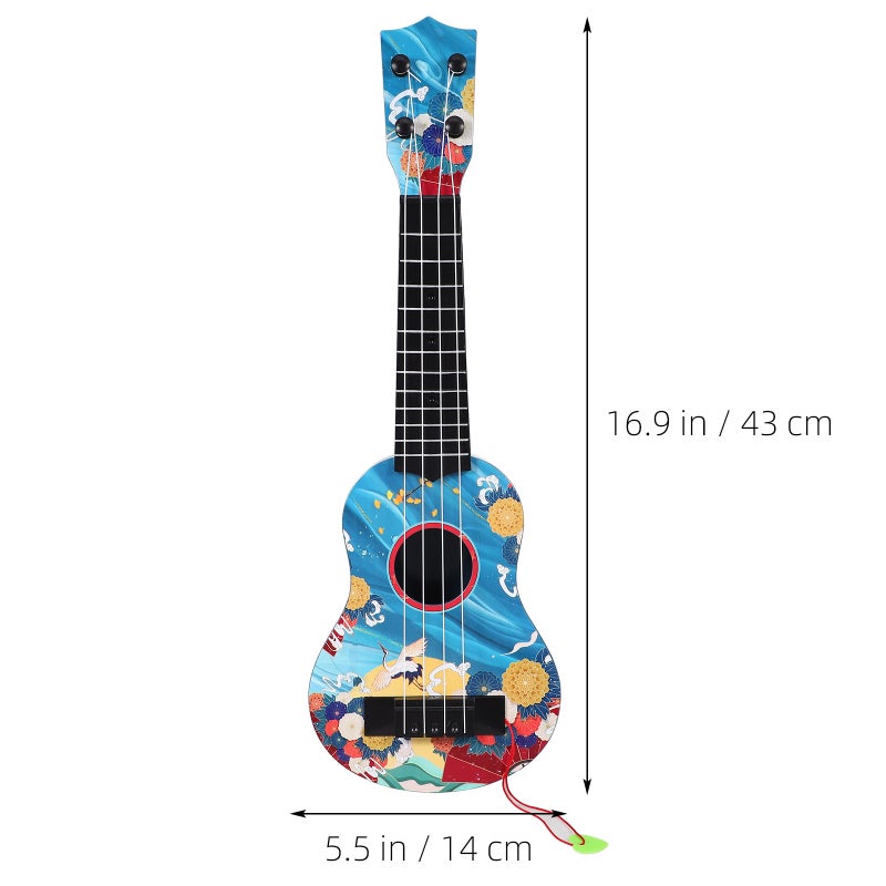 🎸 مجموعة غيتار صغير من مادة ABS بتصميم صديق للاستكشاف الموسيقي قطعة واحدة - Image 3