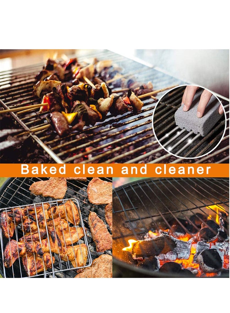 KASTWAVE Griddle Grill Cleaning Brick Block - Pumice Cleaner Stone Tool - Cleaning Flat Top Grills or Griddles, Grills Grate - Removes Stubborn Grime for Restaurant, Outdoor, Home and Kitchen (4Pack) - Image 3