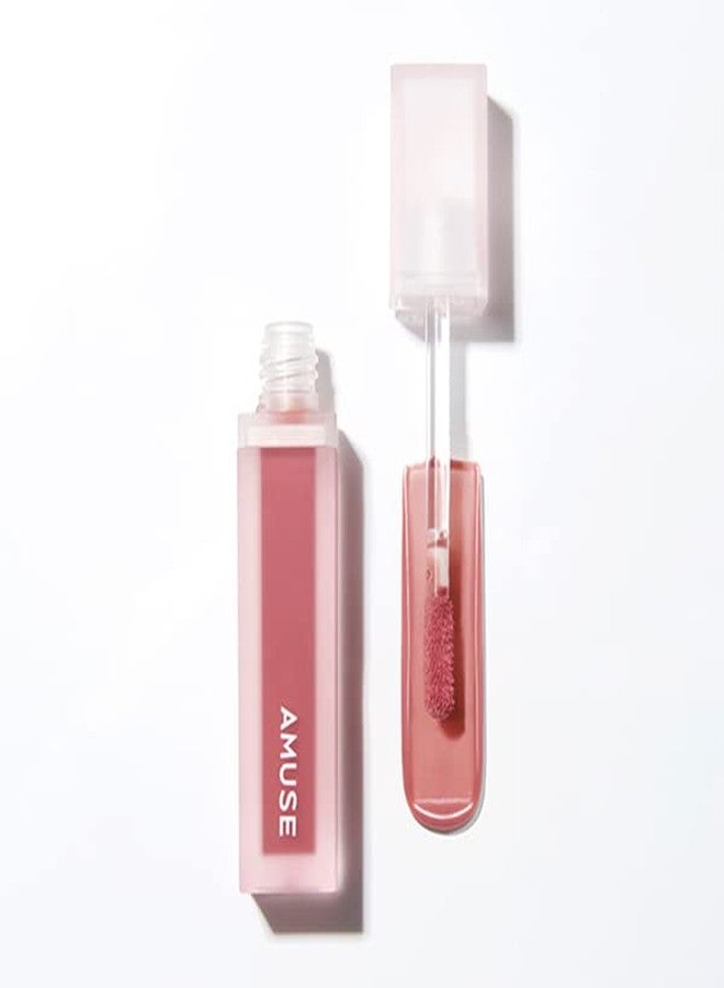 Amuse SEOUL DEW VELVET TINT 10 ROSE BOKSOONGA | Nude matte peach | Velvety, matte, moisturizing, long-lasting color, transfer proof, vegan - Image 5