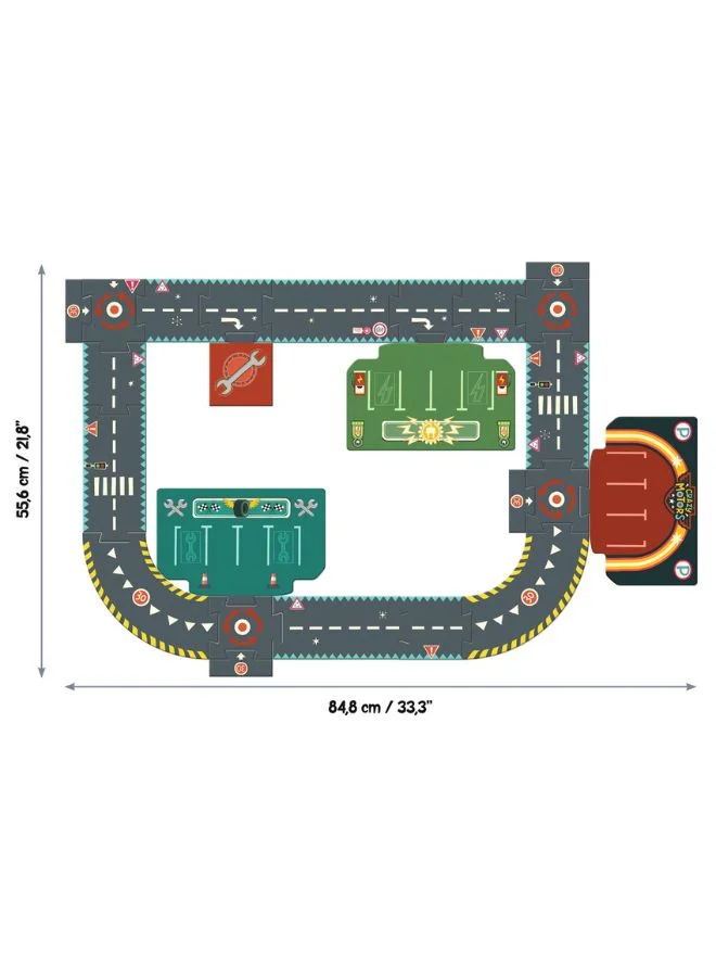 DJECO Crazy Motors - Giant Circuit
