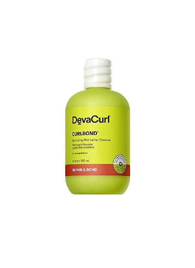 DevaCurl - Curlbond Recoiling Mild Lather Cleanser Cozy Getaway 12 Fl. Oz. - Image 1