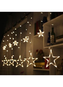 White LED Star Lights, Curtain String Lights for Bedroom, Waterproof 8 Lighting Modes, Fairy Lights for Home Decorations | Star | - pzsku/Z614E76F136B97C68205DZ/45/_/1720066914/7c8ebce5-af6e-4bcc-9f97-61db6ef09ac1