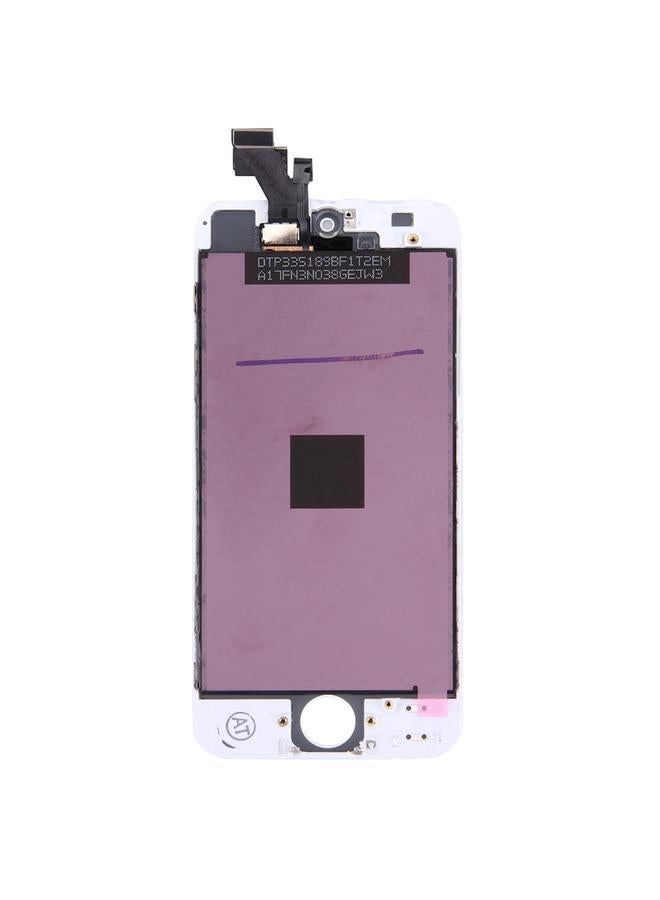 إيروريكس شاشة LCD TFT بديلة مع إطار لجهاز iPhone 5 باللون الأبيض - Image 3