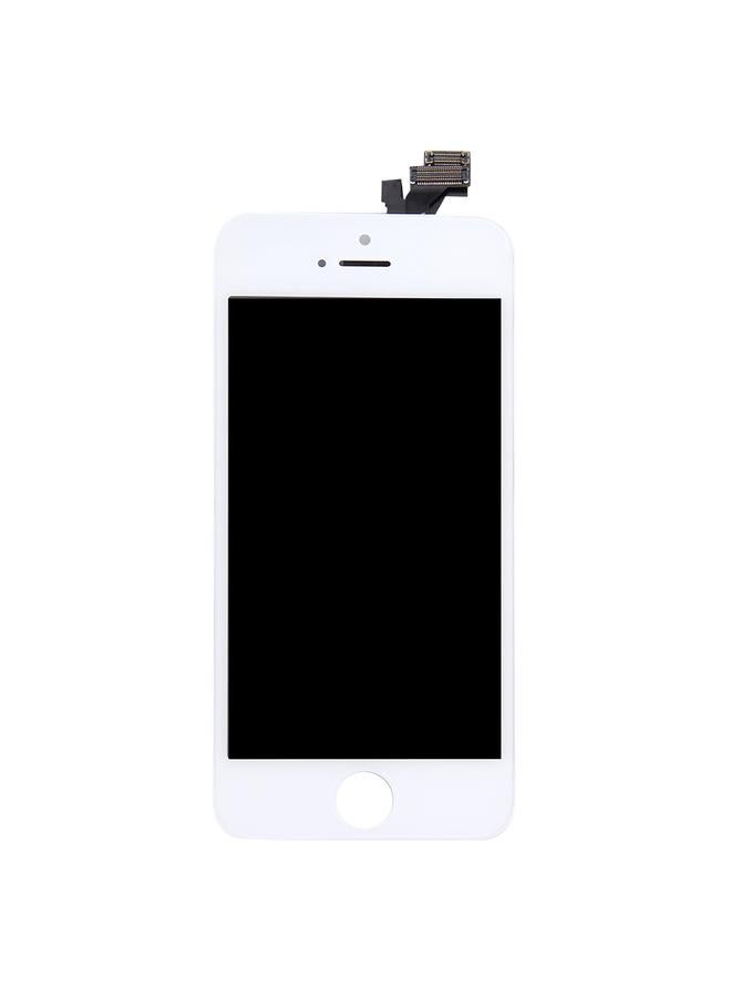إيروريكس شاشة LCD TFT بديلة مع إطار لجهاز iPhone 5 باللون الأبيض - Image 2