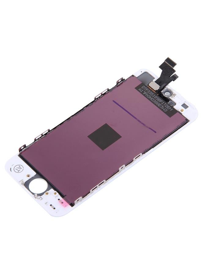 إيروريكس شاشة LCD TFT بديلة مع إطار لجهاز iPhone 5 باللون الأبيض - Image 4