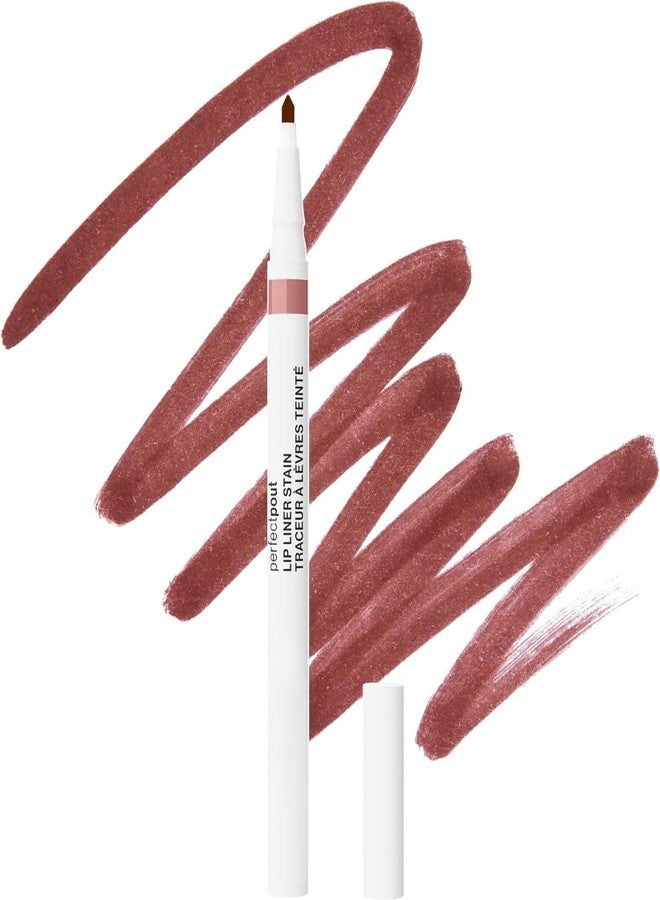 VBA Perfect Pout Lip Liner Stain mudge-proof Lip Liner for Contouring the Lips Transfer-Proof Tint for Lining Lips, Pointed Tip for High Precision and Flat Side for Easy Fill-In (Nude TightsS) - Image 1