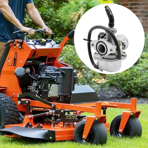 DUZFOREI PZ19 Carburetor Carb Air Filter Kit with Throttle Handle Grips Cable, Fit for 50cc 70cc 90cc 110cc 125cc ATV Four Wheeler Go Kart, Replacement for Tao Tao Replacement for Apollo - Image 5