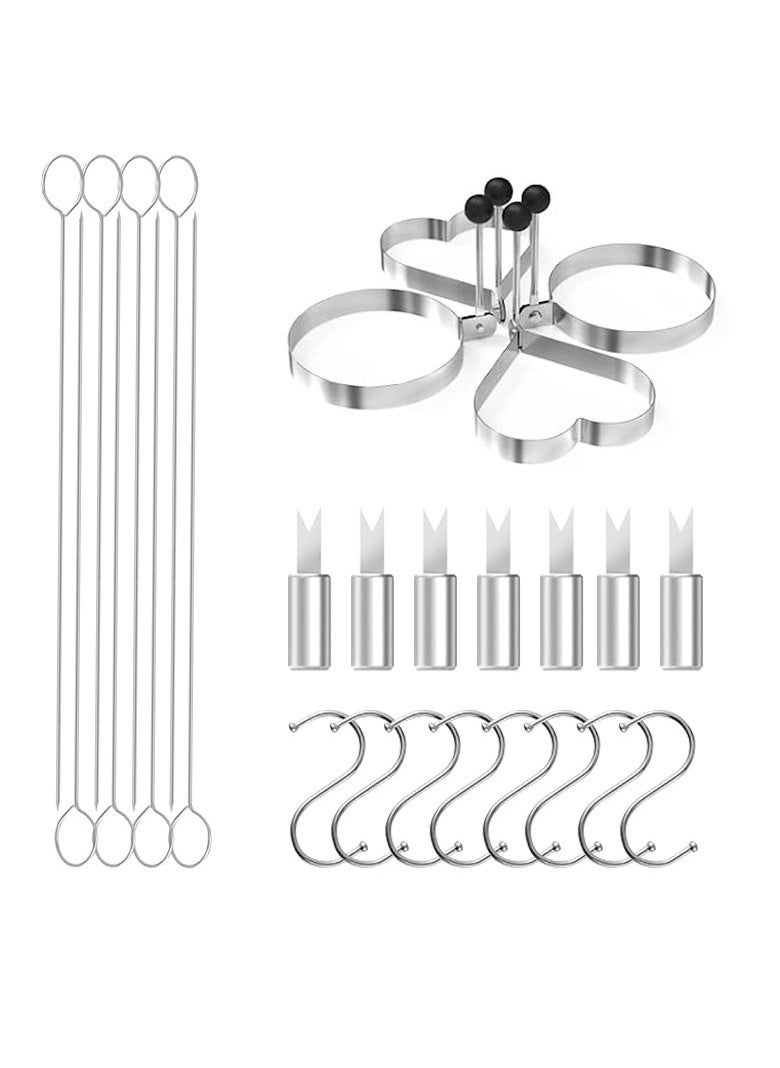 Stainless steel barbecue tool set outdoor BBQ cooking spatula combination grill - pzsku/Z614EA976B36CA42B6074Z/45/_/1740475712/4e29e1a0-de5c-45bc-8bff-2a41c16bdb21