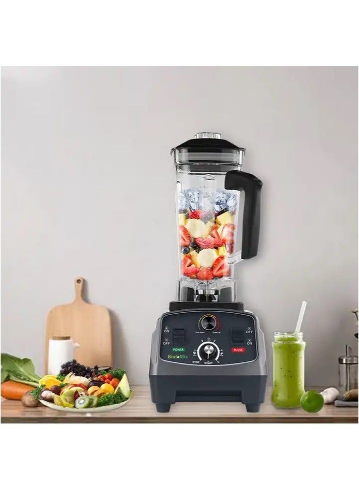 Denx Electric Blender With Inox Blades And Sharp Stainless Steel Blades Suitable For Mixing Fruits. Distinctive And Durable Design, Powerful Motor And High-Performance Blender - From Denx - Image 4