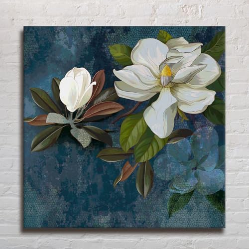 PAPER PLANE DESIGN Enchanting Floral Wall Art: A Symphony of Nature's Elegance Large Size Canvas Framed Paintings For Living Room Office,Home Decor. (24 Inch x 24 inch, B) - Image 4