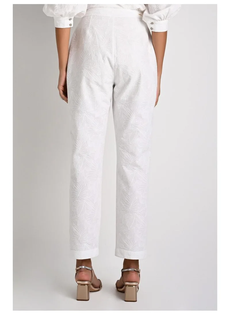 Carmen Steffens  Straight Off-White Pants for Women | Best Price UAE