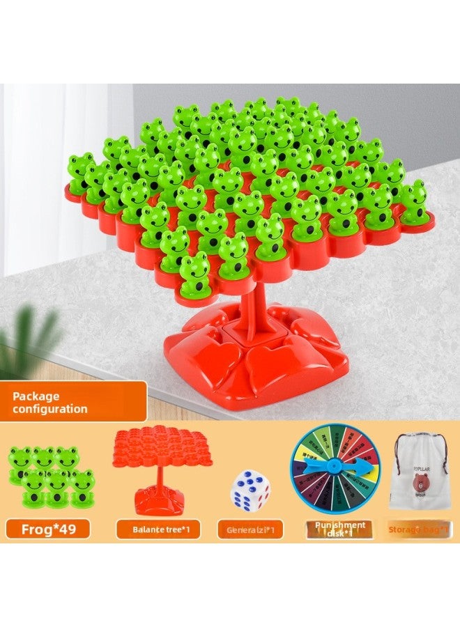 ألعاب أطفال على شكل شجرة توازن الضفدع، ألغاز التكديس، ألعاب سطح المكتب للآباء والأطفال، تدريب الانتباه للأولاد والبنات