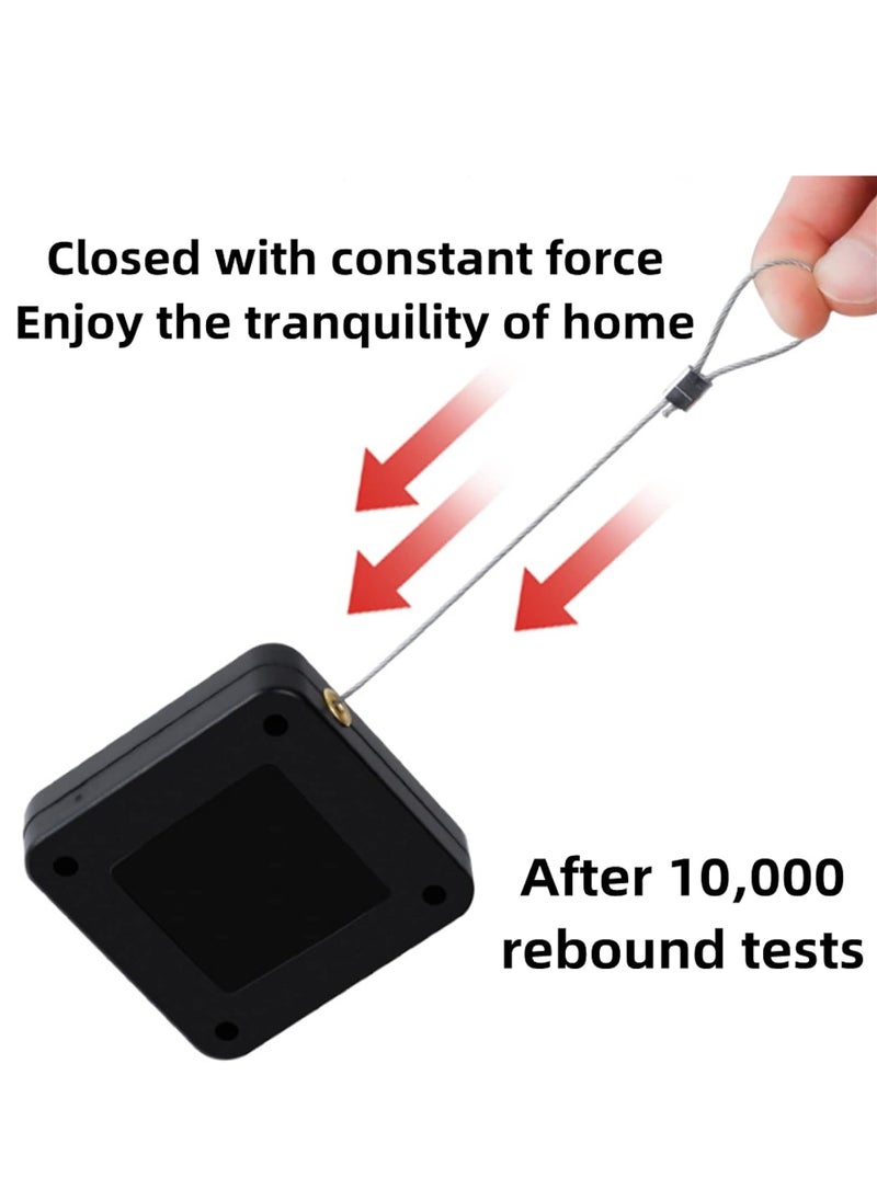 Generic Hole-Free Door Closer Multifunctional Door Closer with Automatic Detection Automatically Closes All Doors For Home   Or Office (1200g)  - Image 3