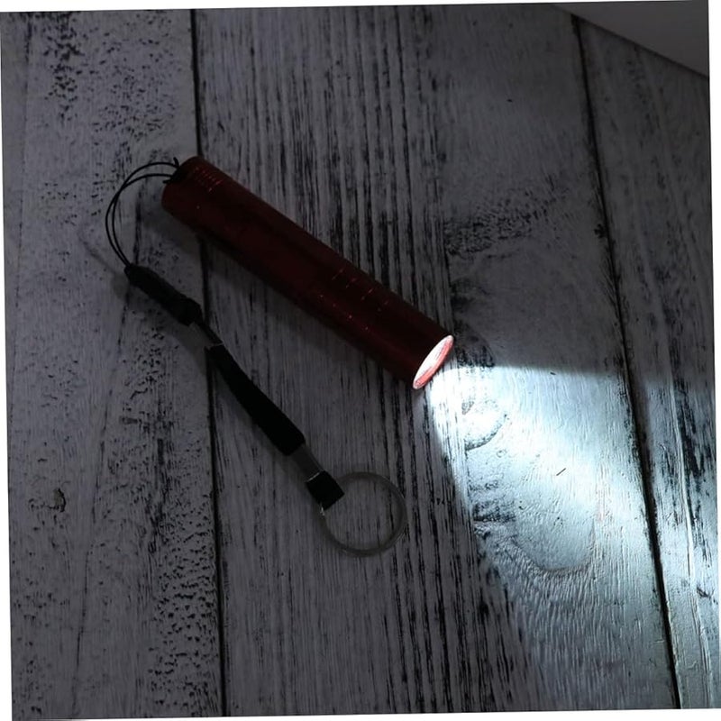 Red Mini LED Flashlight Ultra Bright Keyring Torch For Camping Hiking Emergency - Image 5
