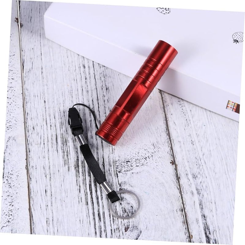 Red Mini LED Flashlight Ultra Bright Keyring Torch For Camping Hiking Emergency - Image 4