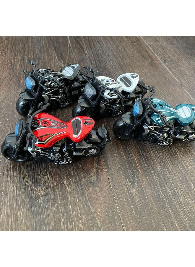 Alloy Pullback Motorcycle Model Ornaments Mini Simulation Racing Toy Keychain Pendant Grasp-Color:1:32 Alloy Pull-back Ducati (red, No Packaging, Single Color Minimum Batch Of 300)