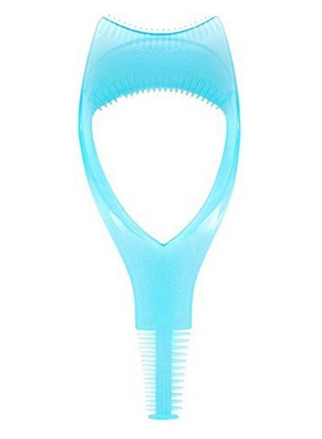 Gugzy 3 In 1 Makeup Eyelash Tool Upper Lower Lash Mascara Applicator Guide Eyelash Comb Cosmetic Tool (1 Blue) - Image 4