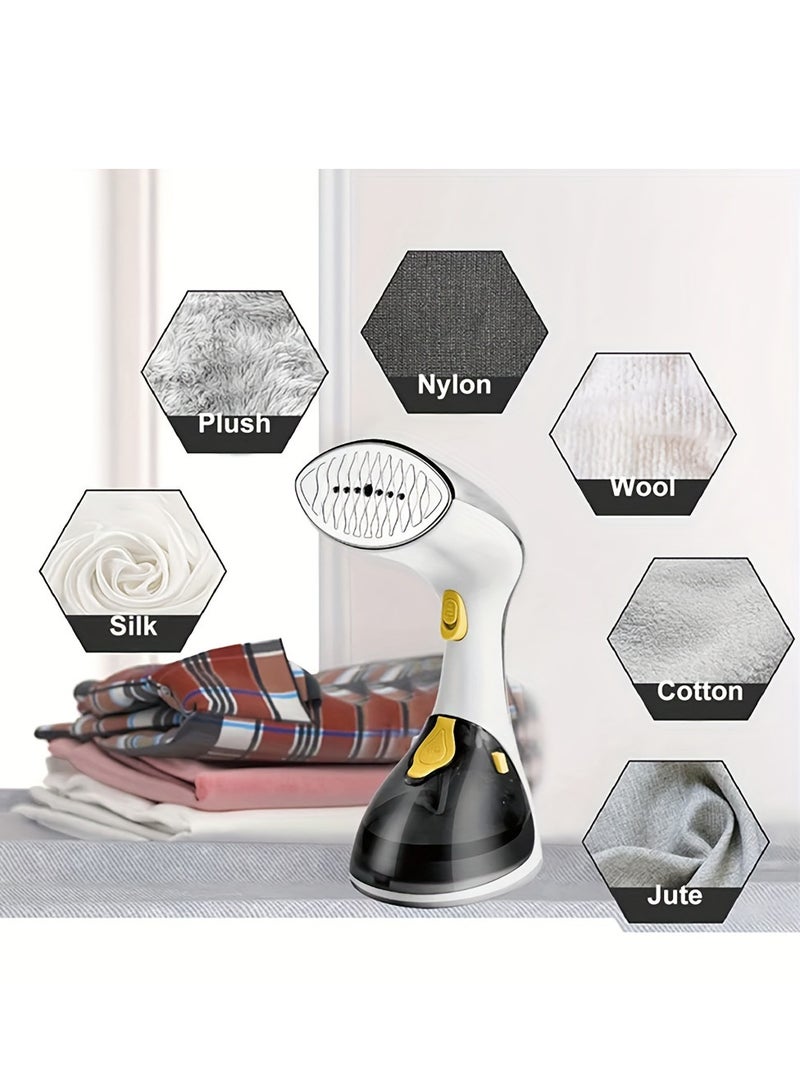 KLIKON Portable Garment Steamer | Handheld | 20 seconds Heating | Fabric Wrinkle Remover | 270ML 1300W Grey KGS-311 - Image 2