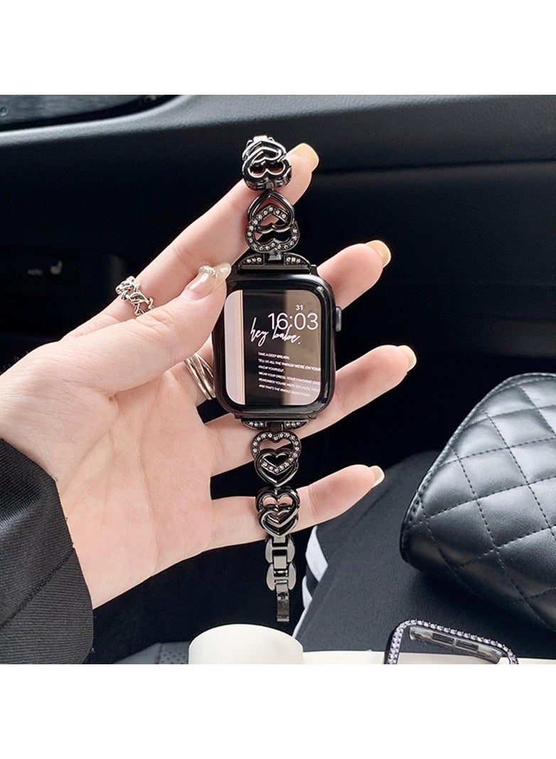 EBMINI High End Niche Metal Diamond Strap38/40/41mm