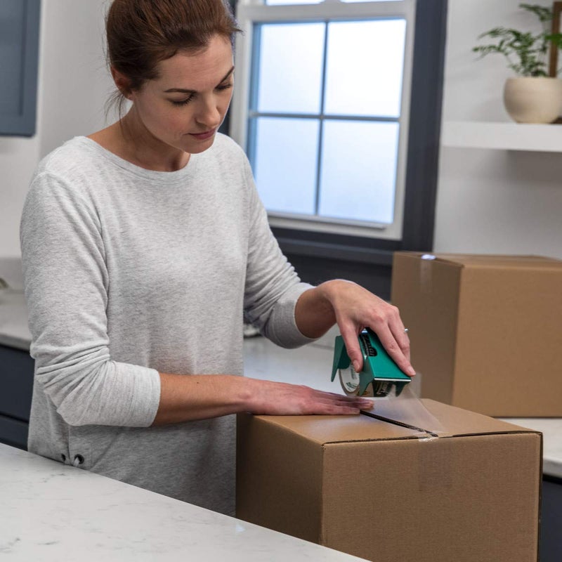 Duck EZ Start Packing Tape, 1.88 Inches x 54.6 Yards, Clear, 8 Pack (282404) - Image 5