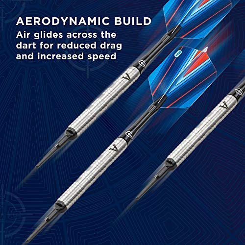 Viper by GLD Products Sidewinder 80% Tungsten Soft Tip Darts, Ridgeback, 18 Grams,Silver,21-3227-18 - Image 4