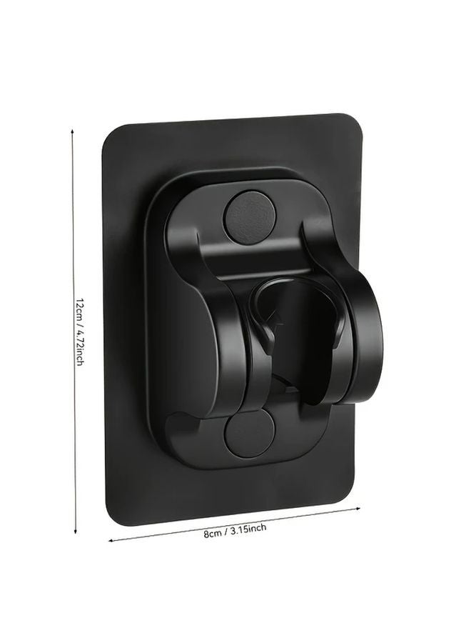 Adjustable Shower Head Holder Grey Easy Install No Drilling Strong Load Bearing Universal Fit - Image 4