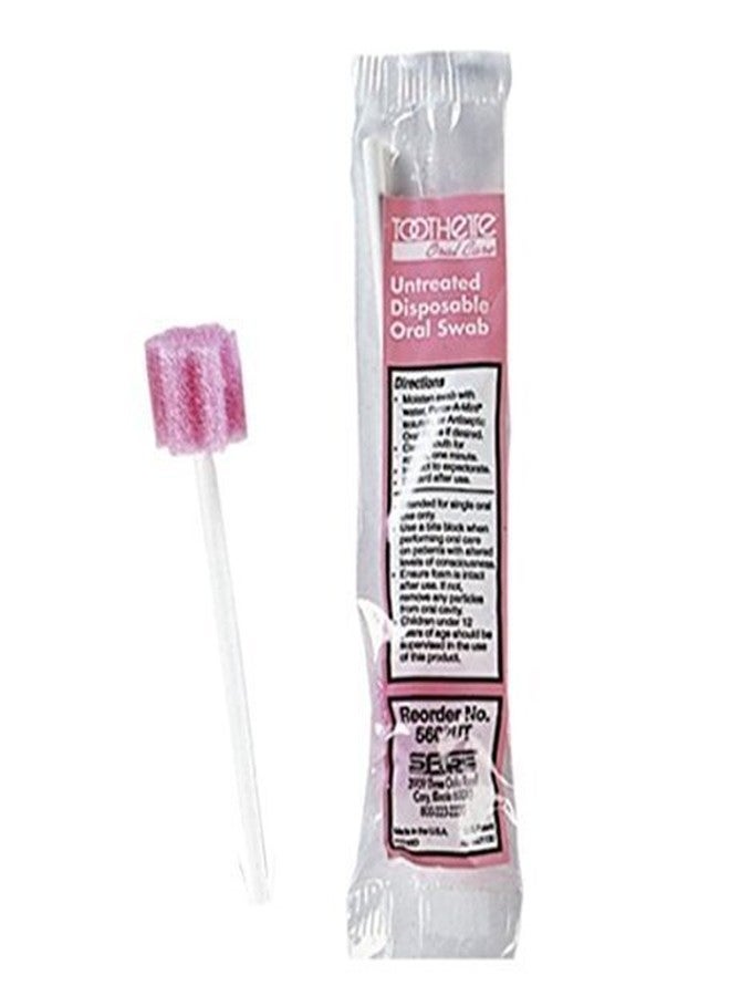 Toothette Oral Swab, Toothette Swab Untreated, (1 BOX, 250 EACH by SAGE PRODUCTS INC.
