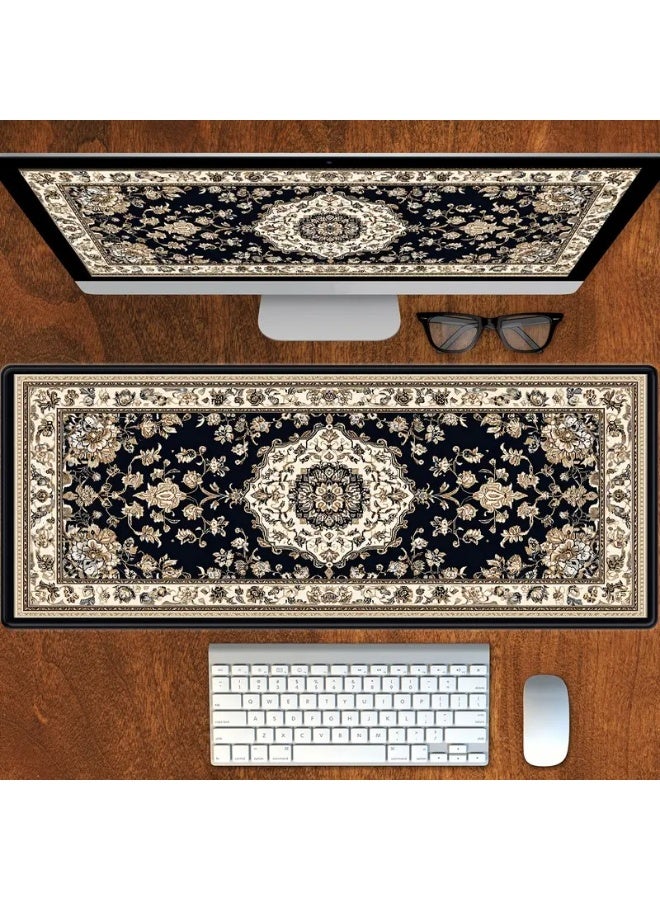 Beauenty Large Desk Mouse Pad, Waterproof Gaming Mouse Pad, 800 x 300 x 3mm,  Gaming Mouse Pad, XXL Desk Mat, Non-Slip Desk Mat, XL Gaming Mouse Pad, Thick Rubber Desk Pad Mouse Pad, Suitable for Gaming, Office, and Home Use - Image 5