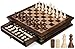Peradix Magnetic Chess Set with 2 Builtin Storage Drawers 12 inch Wooden Strategy Board Games 2 Extra Queens Travel Magnet Chess Game for Adults Kids and Family Game Night Gift Package - Image 2