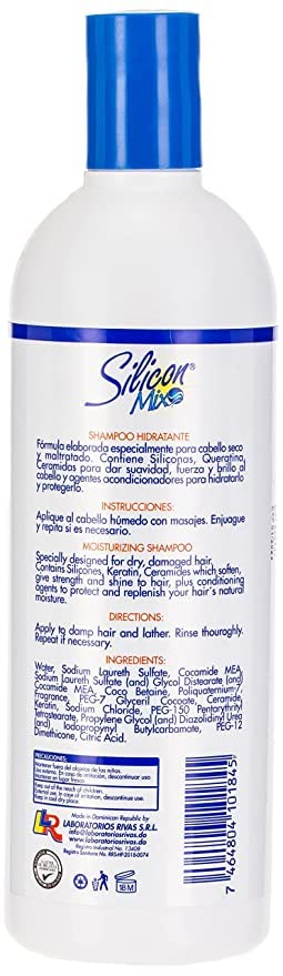 Silicon Mix Hidratante Shampoo 16 Oz and Hair Deep Treatment 60 Oz Combo by Silicon Mix - Image 4