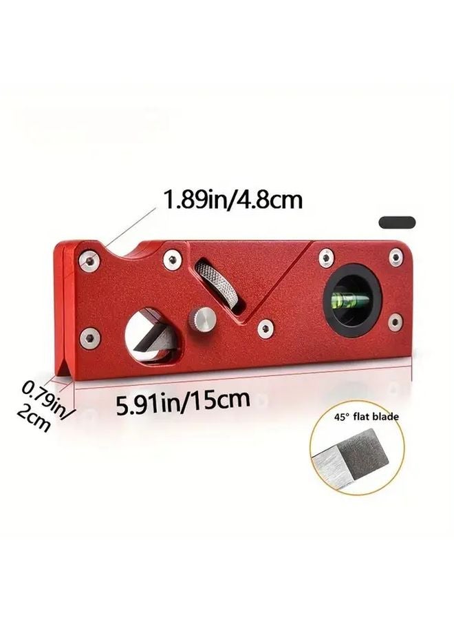 8Pcs Adjustable Bevel Chamfer Planer 45 Degree Woodworking Manual Corner Shaving Tool - Image 3