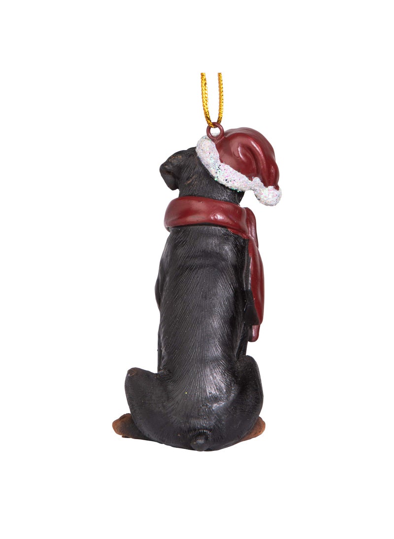 Design Toscano Design Toscano Christmas Xmas Rottweiler Holiday Dog Ornaments  - Image 3