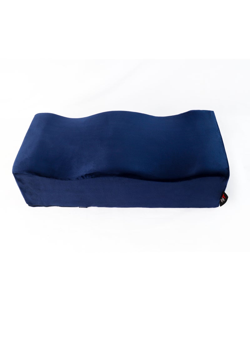 اتش تي مقعد بى بى إل الطبي للإستخدام بعد العمليات الجراحية و العمليات التجميلية في منطقه الارداف ، وسادة بى بى إل الطبية من الفوم الألمانى عالى الجودة , لون كحلى - Image 2