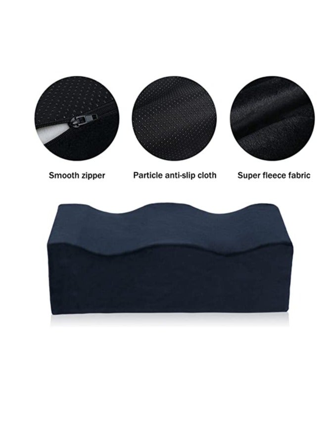 اتش تي مقعد بى بى إل الطبي للإستخدام بعد العمليات الجراحية و العمليات التجميلية في منطقه الارداف ، وسادة بى بى إل الطبية من الفوم الألمانى عالى الجودة , لون كحلى - Image 4