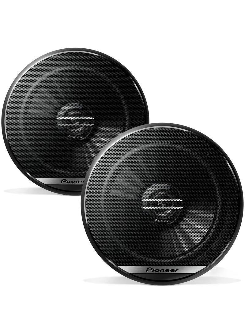 Pioneer Pioneer TS-G1620F, 2-Way Car Audio Speakers, Full Range, Clear Sound Quality, Easy Installation and Enhanced Bass Response, 6.5” speakers - Image 1