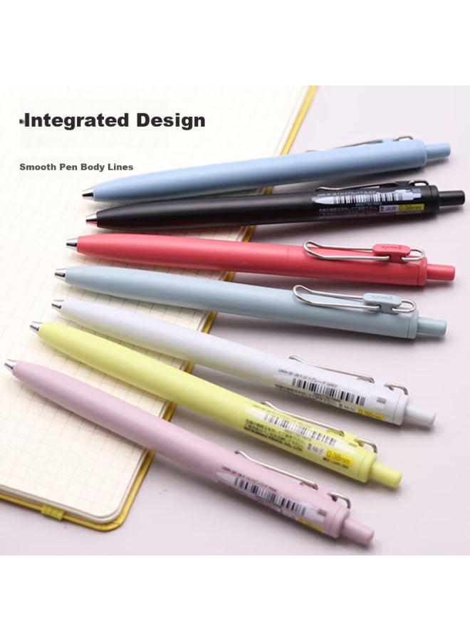 Uni Mitsubishi Uni-Ball One Series, Medium Core Second Generation Red Gel Pen, High Aesthetic Value, 0.5Mm Signing Pen, Student Pen Set, Umn-Sf 10 Pieces - Image 4