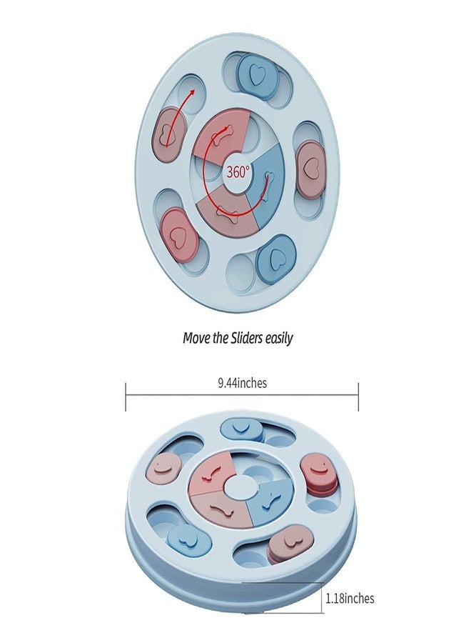 Pups&Pets Dog Puzzle Toys Interactive Dog Toys Dog Puzzles for Smart Dogs, ABS Durable Treat Dispenser for Training Funny Feeding, Dog Slow Feeder to Aid Pets Digestion, IQ Games & Mental Enrichment - Color May Vary - Image 5