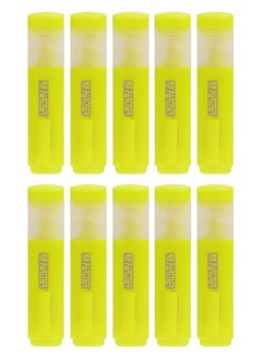 PARTNER 10-Piece Highlighter Set Yellow  - Image 1