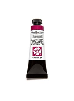 Daniel Smith Daniel Smith Extra Fine Watercolor 15ml Paint Tube, Quinacridone, Fuchsia  - Image 1