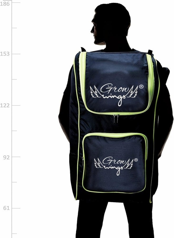 Grow wings Dashing Look Black Cricket Kit Bag - Image 4