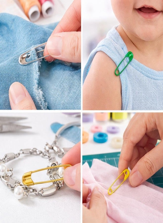 Arsdewy Safety Pins for Clothing, Fabric, Craft & Travel (30, Multicolor) - Image 3